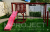 Spielplatz modern aus Holz