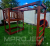 Spielplatz modern aus Holz
