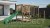 Spielplatz modern aus Holz